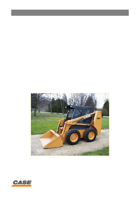 Troubleshooting Case XT70 Skid Steer: Non